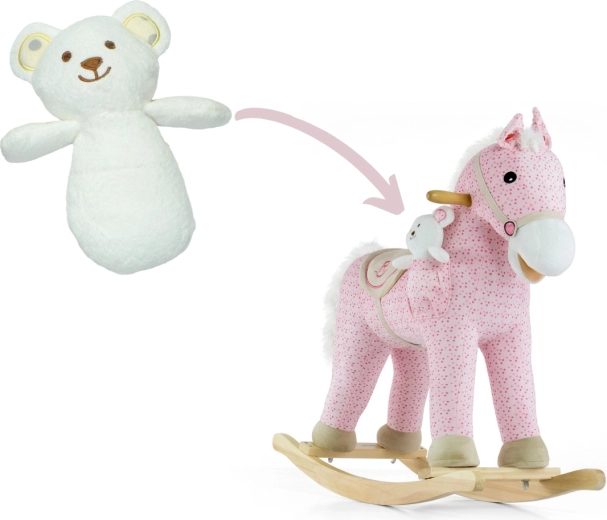Weicher Plüsch und Teddybär als Reisebegleiter