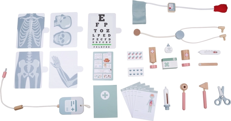 30-teiliges Arztzubehör