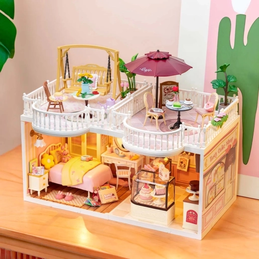 Dekorative Details und Abendstimmung