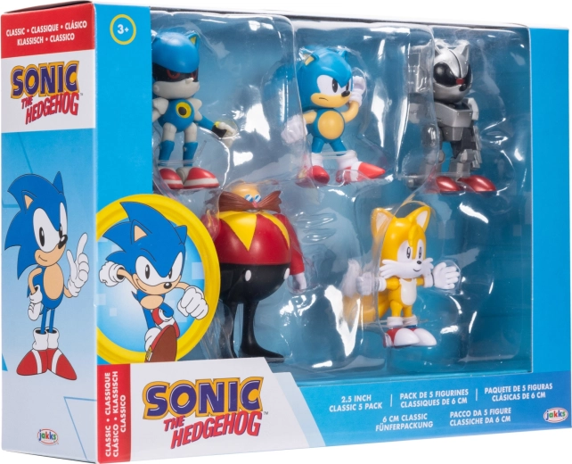 Fünf klassische Charaktere in einem Set