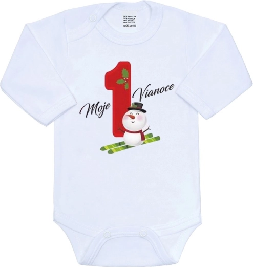 Baby-Body New Baby „Mein erstes Weihnachten“, Größe 56 (0–3 Monate)