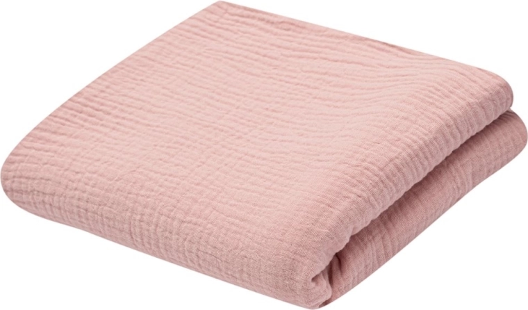 Musselin-Babydecke New Baby 70 × 100 cm Rosa