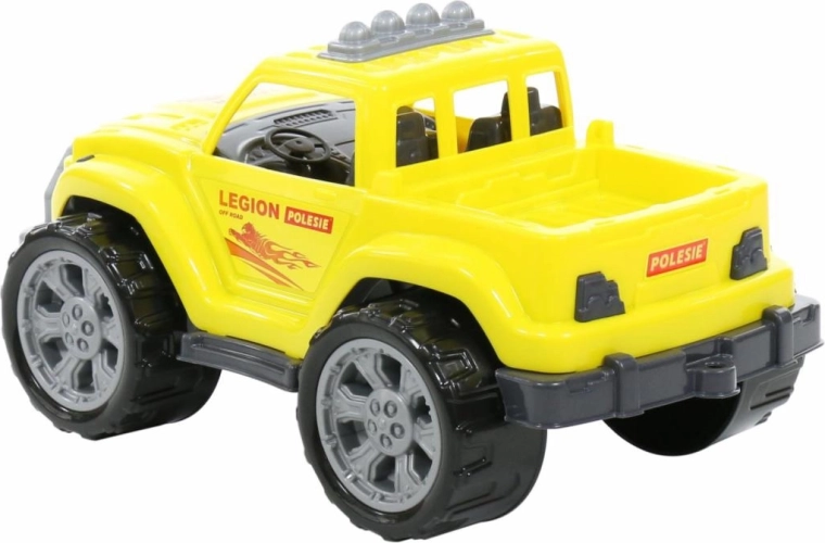 Offene Ladefläche zum Transport von Spielzeug