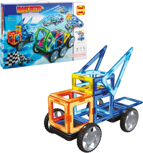 Magnetischer Baukasten Sparkys, 87 Teile