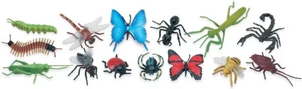 Set mit Insektenfiguren (48 Stk.)