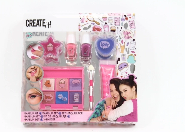 CREATE IT! Make-up-Set in Rosa und Violett