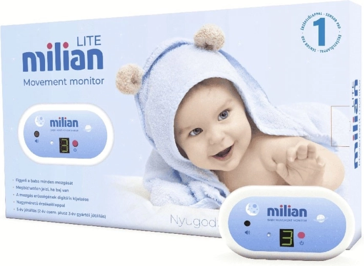 Milian Lite Atemüberwachungsgerät mit einer Sensorauflage
