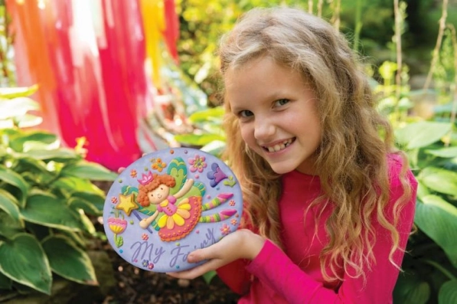 Malset Terrakotta-Gartenstein My Fairy