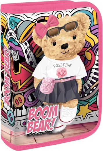 Federmäppchen Junior Boom Bear, 1-stöckig – 1 Stück