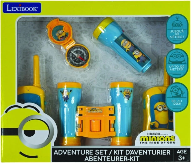 Abenteuerset mit Walkie-Talkies Minions