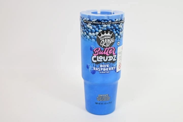 Wecool Butter Cloudz duftende Knetmasse mit Schaumkügelchen – Blaue Himbeere