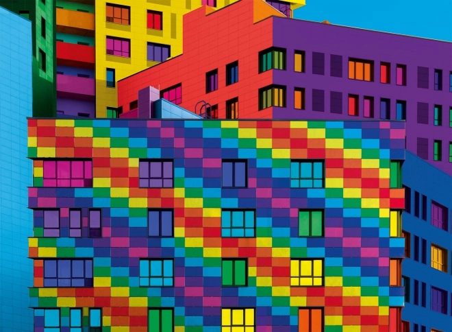 Puzzle ColorBoom Quadrate 500 Teile