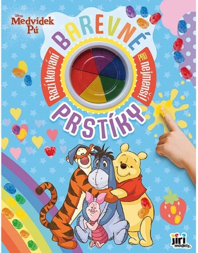 Bunte Fingerstempel – Winnie Puuh