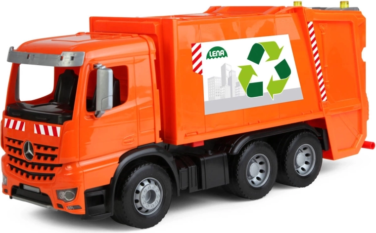 Mercedes-Benz Arocs LENA Worxx Müllwagen mit 2 Mülltonnen