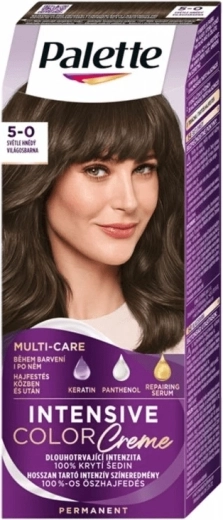 Palette Intensive Color Creme 5-0 hellbraun 50 ml