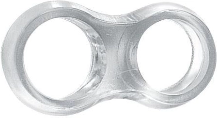 Türklinken-Anschlagdämpfer 42 × 15 mm, Kunststoff, 4 Stk.