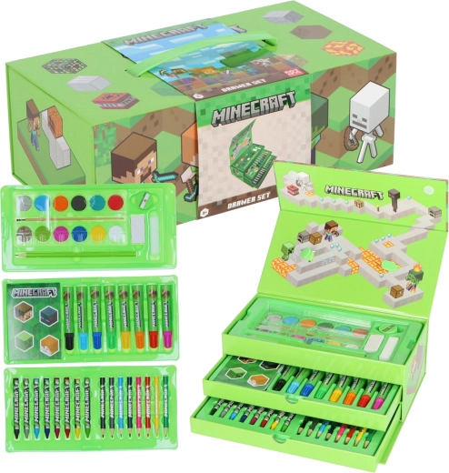 Zeichenkoffer Minecraft - 1 Stück