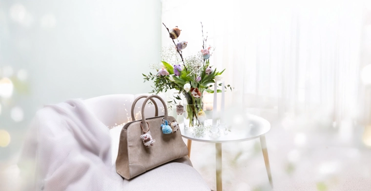 Stylischer Anhänger für Tasche und Handtasche