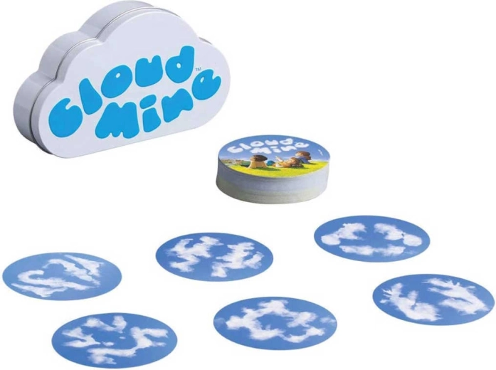 Piatnik Cloud Mine Gesellschaftsspiel in einer Blechdose