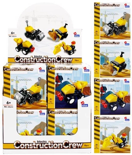 Bausatz Baumaschinen – 4 Varianten