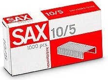 Heftklammern SAX 10/5, 1000 Stk.