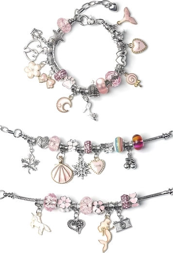 3 Armbänder zum sofortigen Verzieren