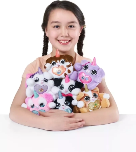 Plüschhündchen mit Einhornhorn