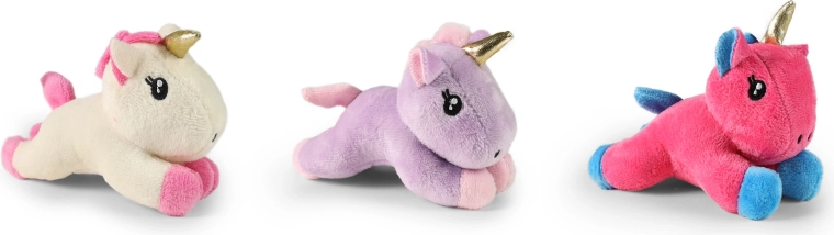Kuscheliges Plüsch-Einhorn
