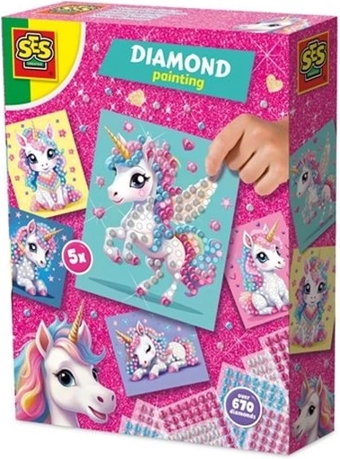 SES Einhorn – Diamantmalerei