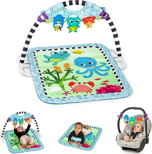 Spieldecke BABY EINSTEIN Neptune 3-in-1 mit Lichtern und Musik