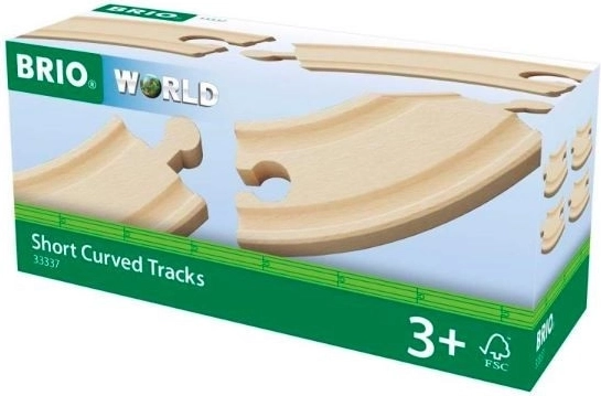 Brio kurze Kurven für die Holzeisenbahn