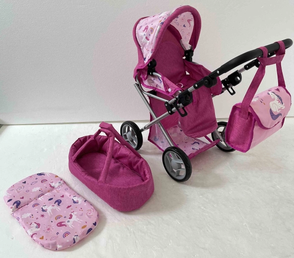 Puppenwagen 3-in-1 Unicorns