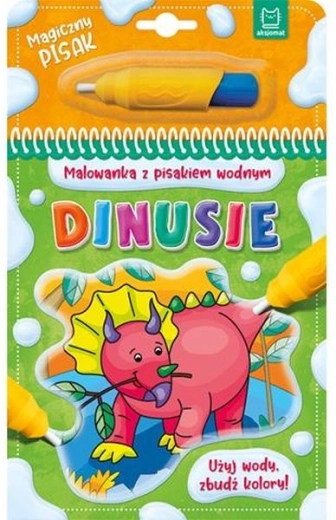Malen mit Wasserstift – Dinosaurier
