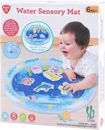 Playgo Wasser-Sensorikmatte für Babys