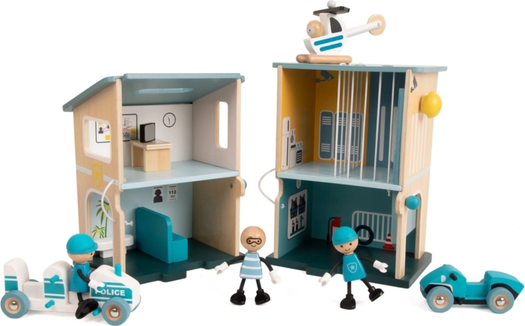 Komplette Polizeistation für Rollenspiele