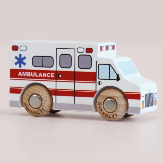 Le Toy Van Holzambulanz Lance
