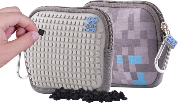Pixie Crew Universaletui grau-blau