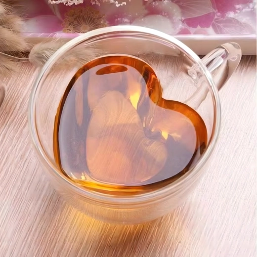 Romantische Herzform