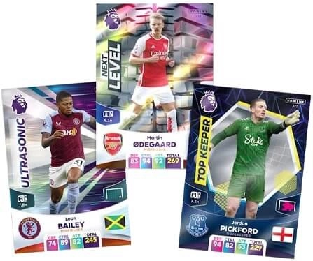 Karten der Premier-League-Spieler