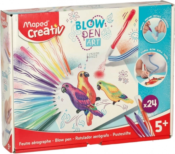 Maped Creativ Blow Pen Art 24 Farben