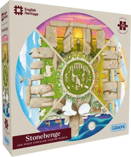Gibsons Rundpuzzle English Heritage: Stonehenge 500 Teile