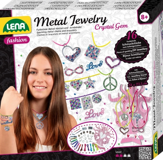 Lena Metallanhänger – Kreativset zur Schmuckherstellung