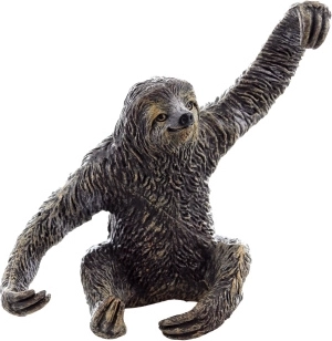 Kunststofffigur Faultier 8 cm
