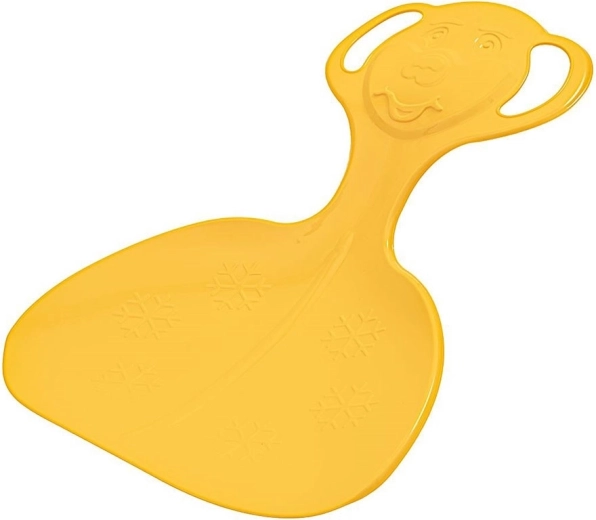Kinder-Schlittrutscher Schaufel Baby Mix Comfort Line M Gelb