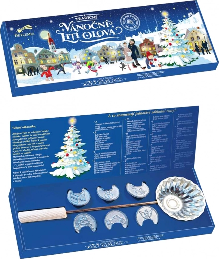 Betlemia Weihnachtliches Bleigießen-Set