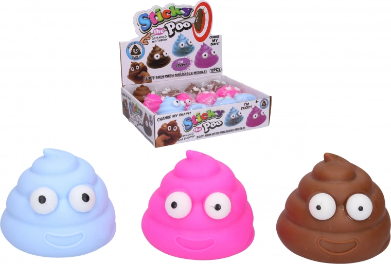 quetschbare Anti-Stress-Spielzeug Kackhaufen 6 cm