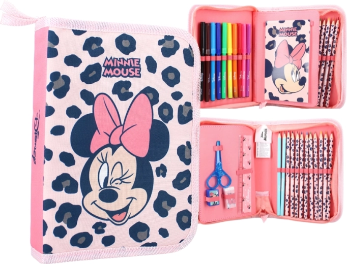 Ausgestattetes Schulmäppchen Disney Minnie