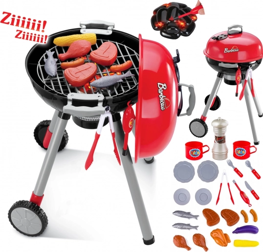 Kindergrill WOOPIE mit Licht und Sound mit Zubehör