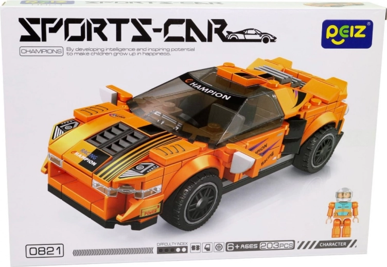 Kleiner Mechaniker – Rennwagen, Baukasten 203 Stk.