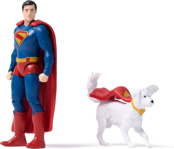 Superman und Krypto für heldenhafte Missionen